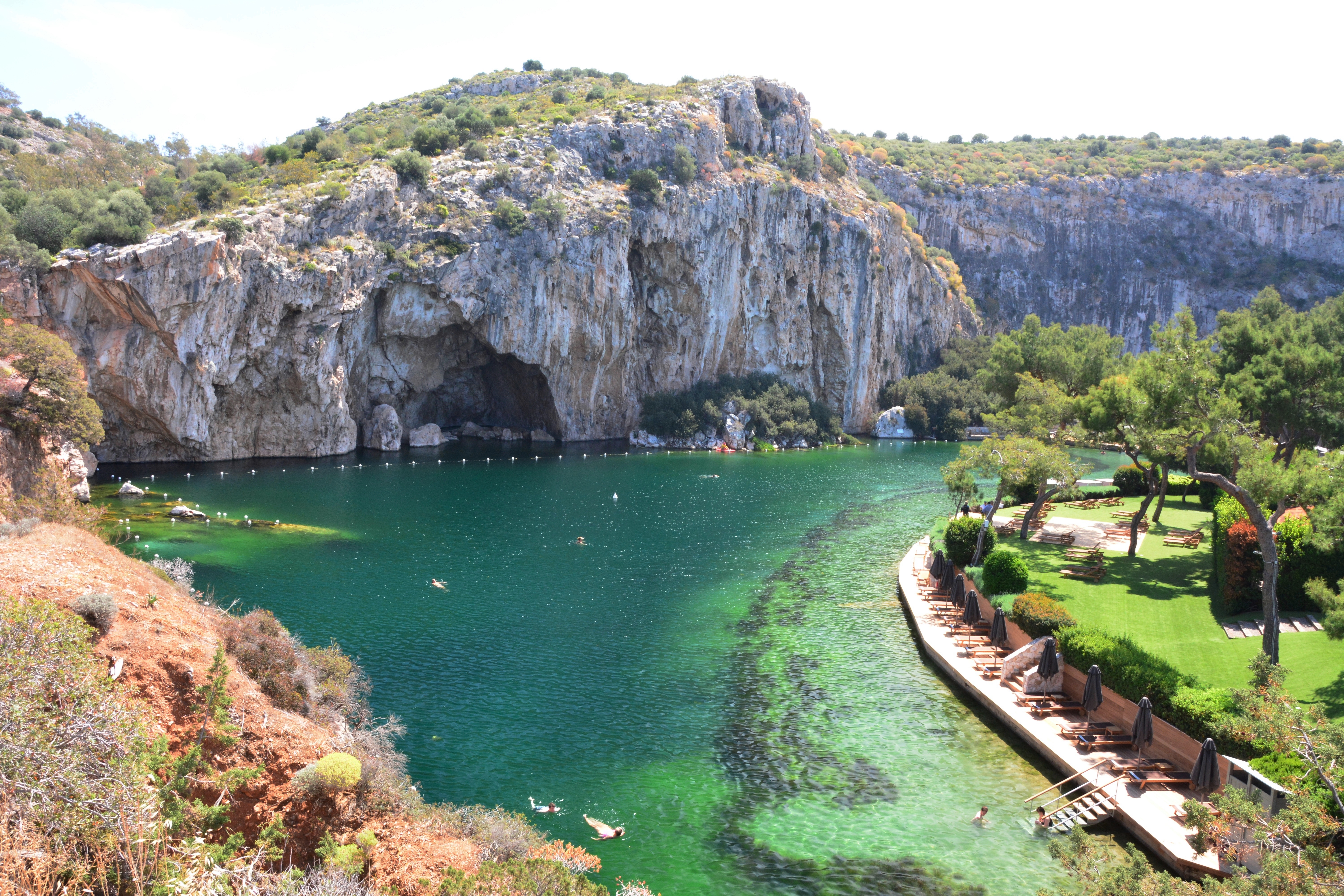 Vouliagmeni Thermalsee