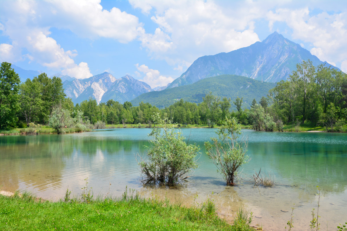 Quellsee am Tagliamento