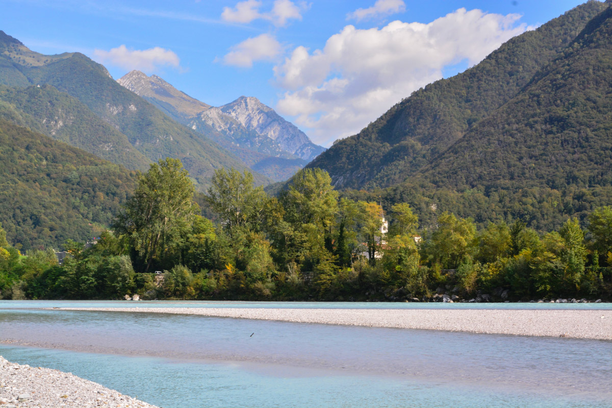 Tagliamento bei Venzone