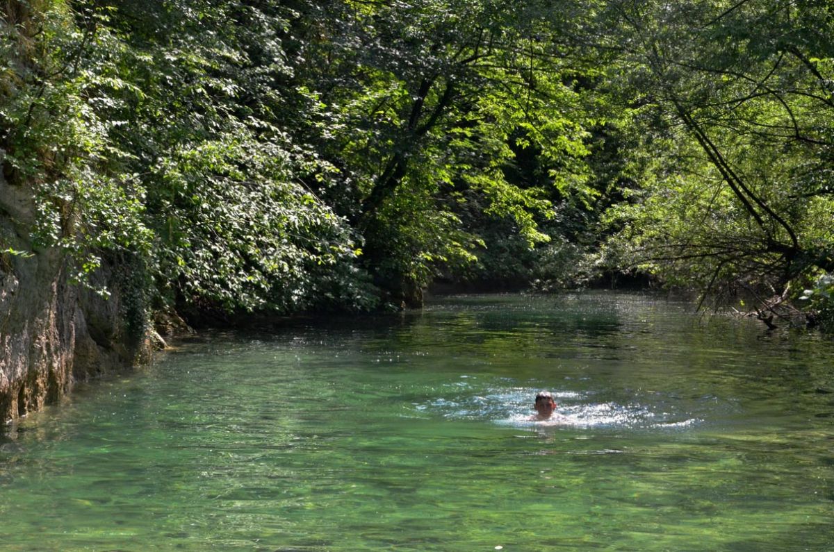 Korana - wild swimming